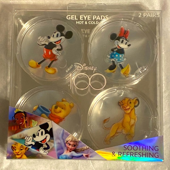 NWT•Disney Soothing hot/cold Gel Eyepads 4pc set - Picture 1 of 5